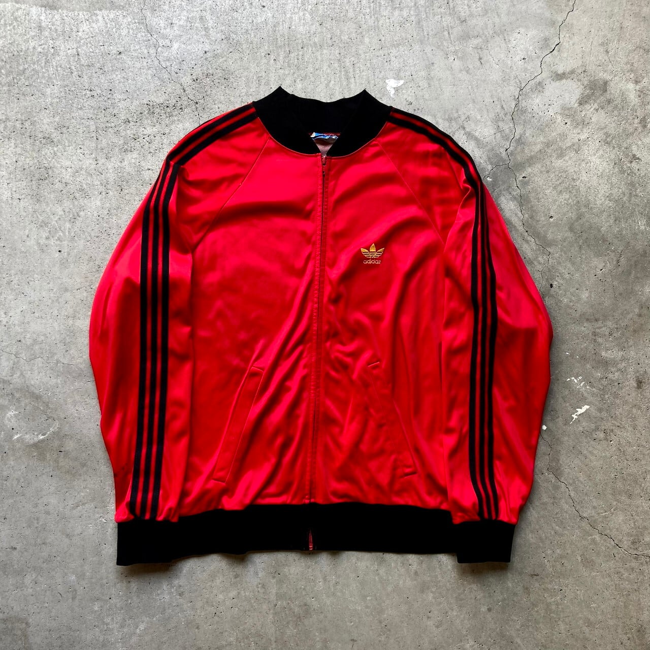 vintage 70〜80s adidas ATP KEYROLAN 赤×黒