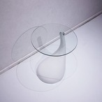 Anonymous Side Table / モダン ミッドセンチュリー サイドテーブル ガラステーブル （関連:アクタス イデー ウニコ ボーコンセプト）