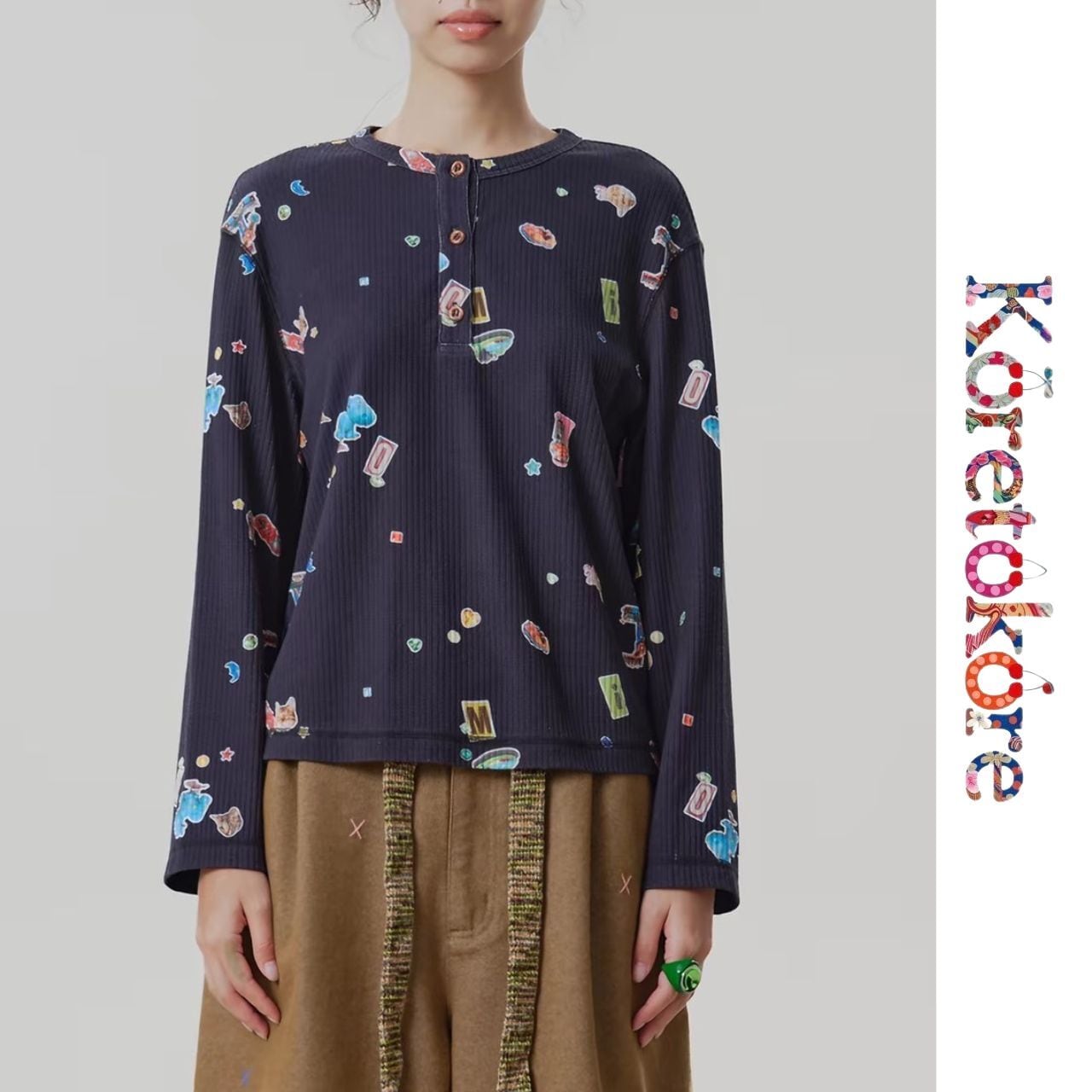 Toy Joy Long Sleeve Top A0331