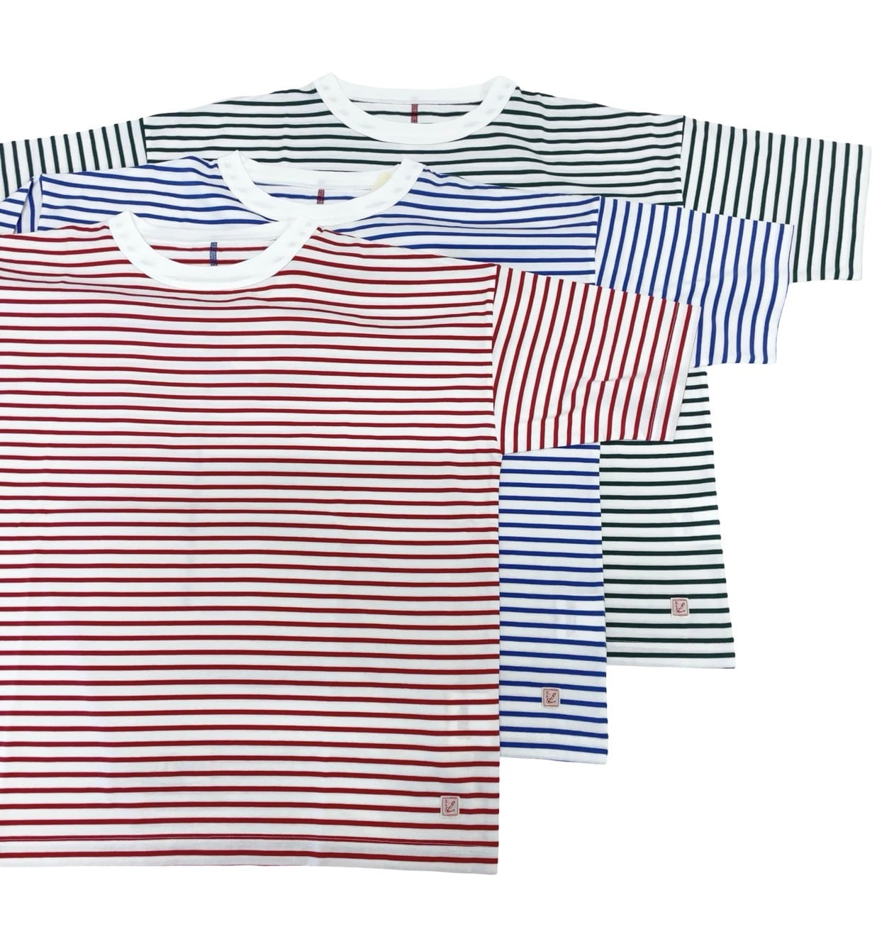 快晴堂】5分袖ボーダーTシャツ / 62C-23 | syozikiya online shop
