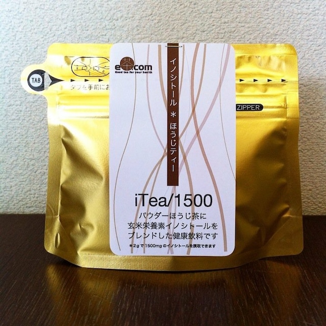 【ミトコンドリア活性を高め代謝を良くしたい】イノシトールほうじティー／iTea1500（粉末タイプ）