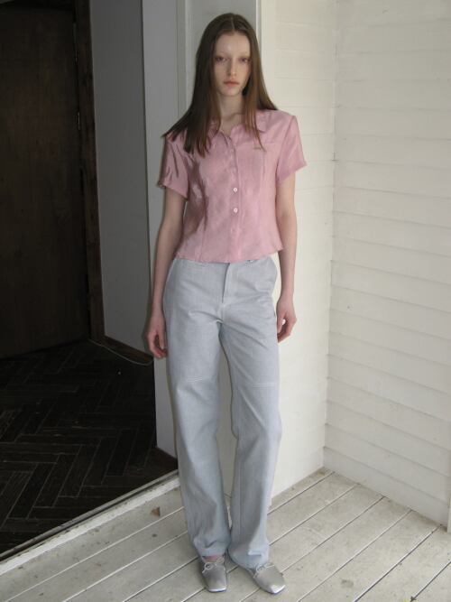 [Sinoon] PIGMENT WASHING パンツ★新作★韓国ファッション★ SINOON] PIGMENT WASHING PANTS (LIGHT BLUE) | もごつ