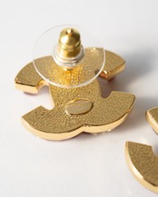 〈CHANEL〉CC mark earrings Made in 2023