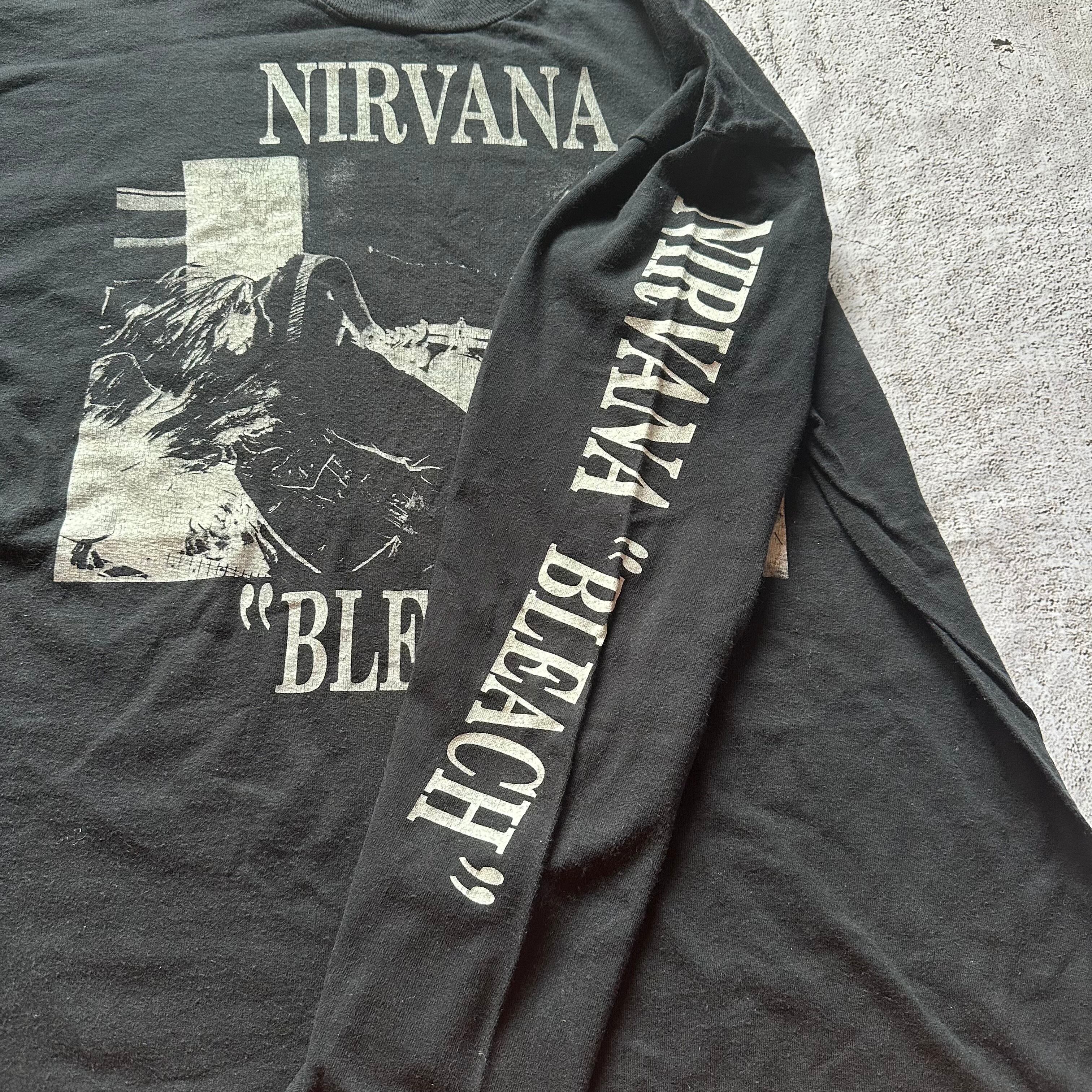 90s nirvana Euro bootleg Tシャツ　ニルヴァーナ