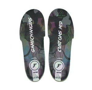 FP INSOLES GAMECHANGERS ELITE CUSTOM ORTHOTICS MID BLACK CAMO / WHITE