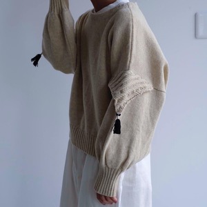 WONDER FULL LIFE × TAKt / Knit #7［IVORY］