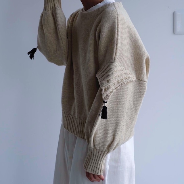 WONDER FULL LIFE × TAKt / Knit #7［IVORY］