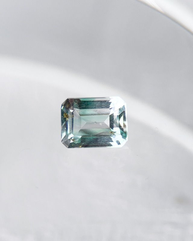 オクタゴン 8×6mm　#49【硝子の宝石】箔入