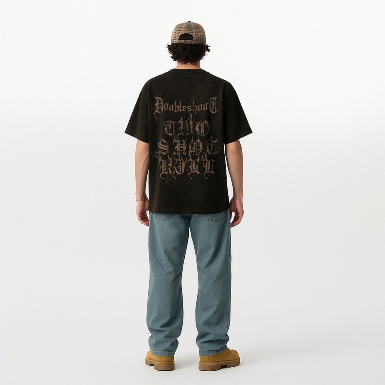 WSHOT Original Gothic font Tee WS066
