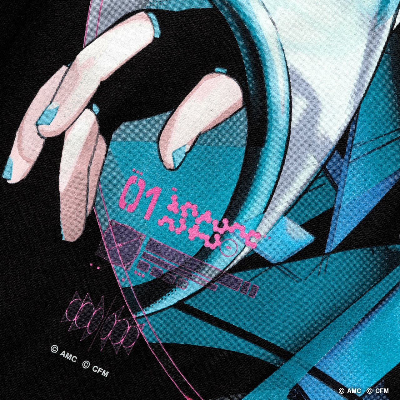Geeks Rule ギークスルール 初音ミク コラボ Tシャツ Lサイズ HATSUNE MIKU(Aiobahn ) × GEEKS RULE SILKSCREEN T-SHIRT | GEEKS RULE