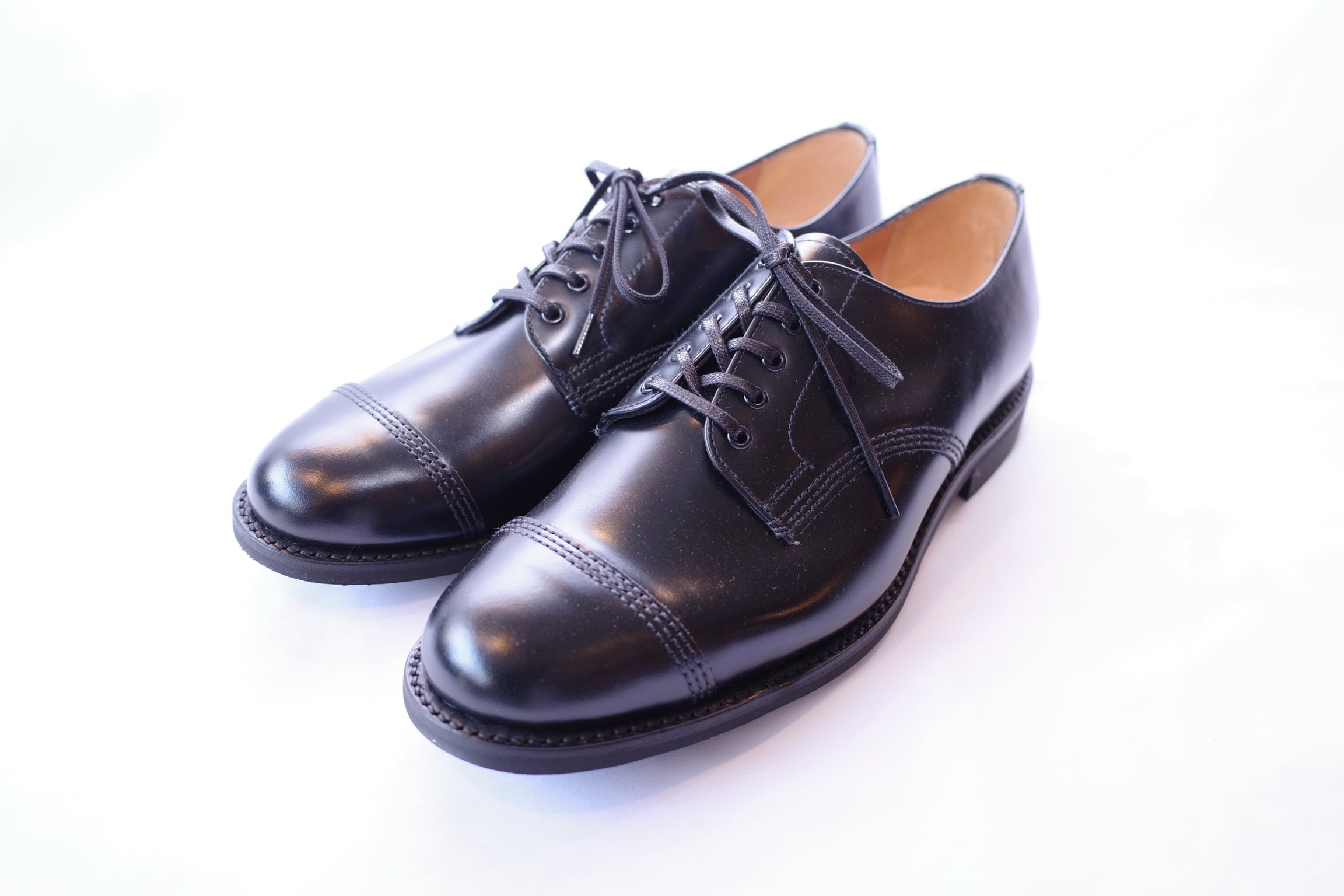 SANDERS(サンダース) / Military Derby Shoe #1128B -BLACK- | Signs SANDERS(サンダース) / Military Derby Shoe #1128B -BLACK- | Signs