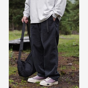 コーデュロイウェビングベルトパンツ vi1625