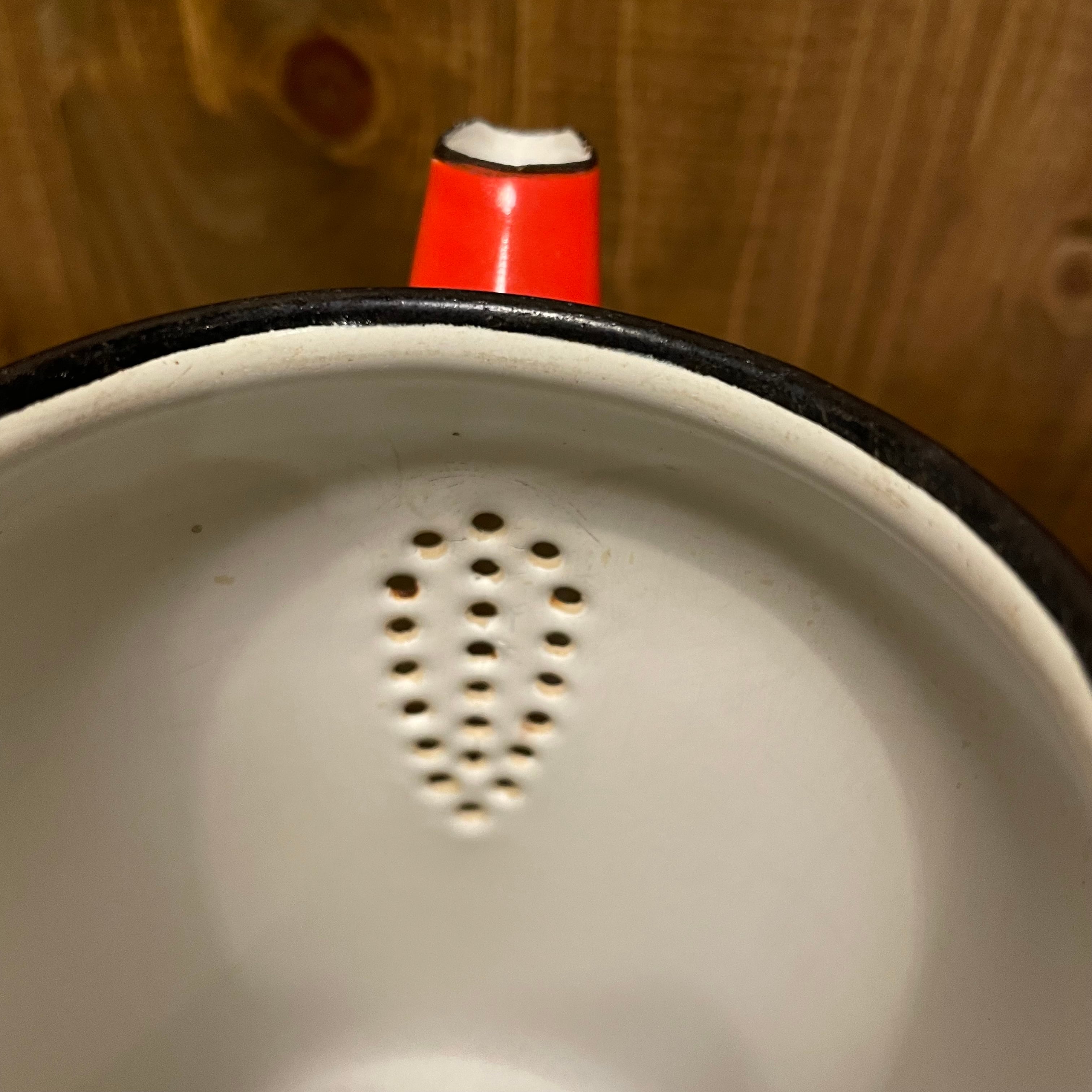 スウェーデン KOCKUMS コクムス ホーロー ケトル ヴィンテージ 赤 red