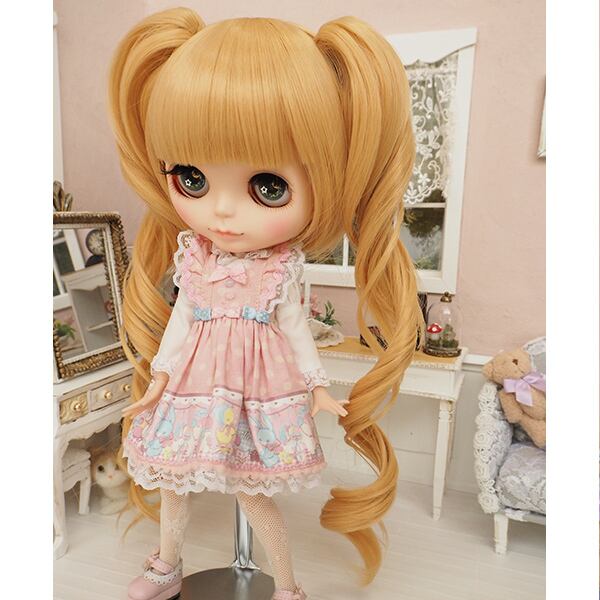 ブライス ブライス ウィッグ スパイラルツーテール HK 10インチ/ドール Blythe
