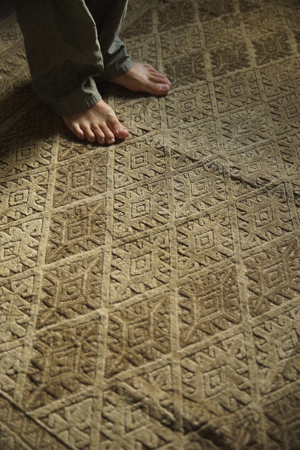 823 -Vintage Mashwani rug