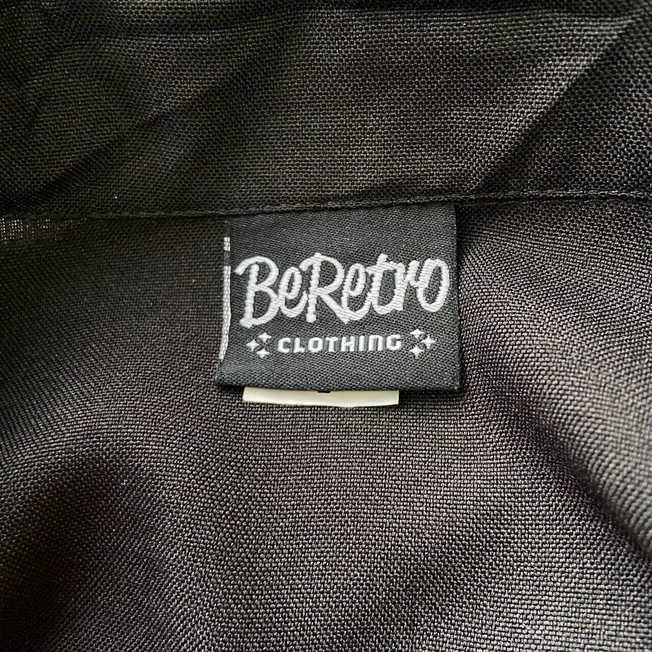 USA製 BERETRO バック刺繍 ボーリングシャツ メンズXL相当 古着