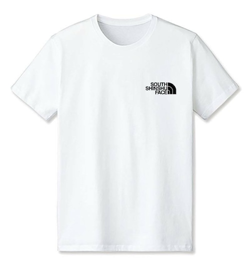 SOUTH SHINSHU FACE Tシャツ ホワイト