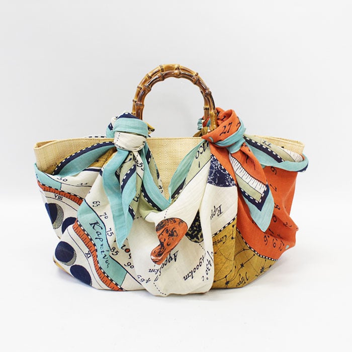 manipuri マニプリ ラフィアシートSMALLバッグ ホロスコープ