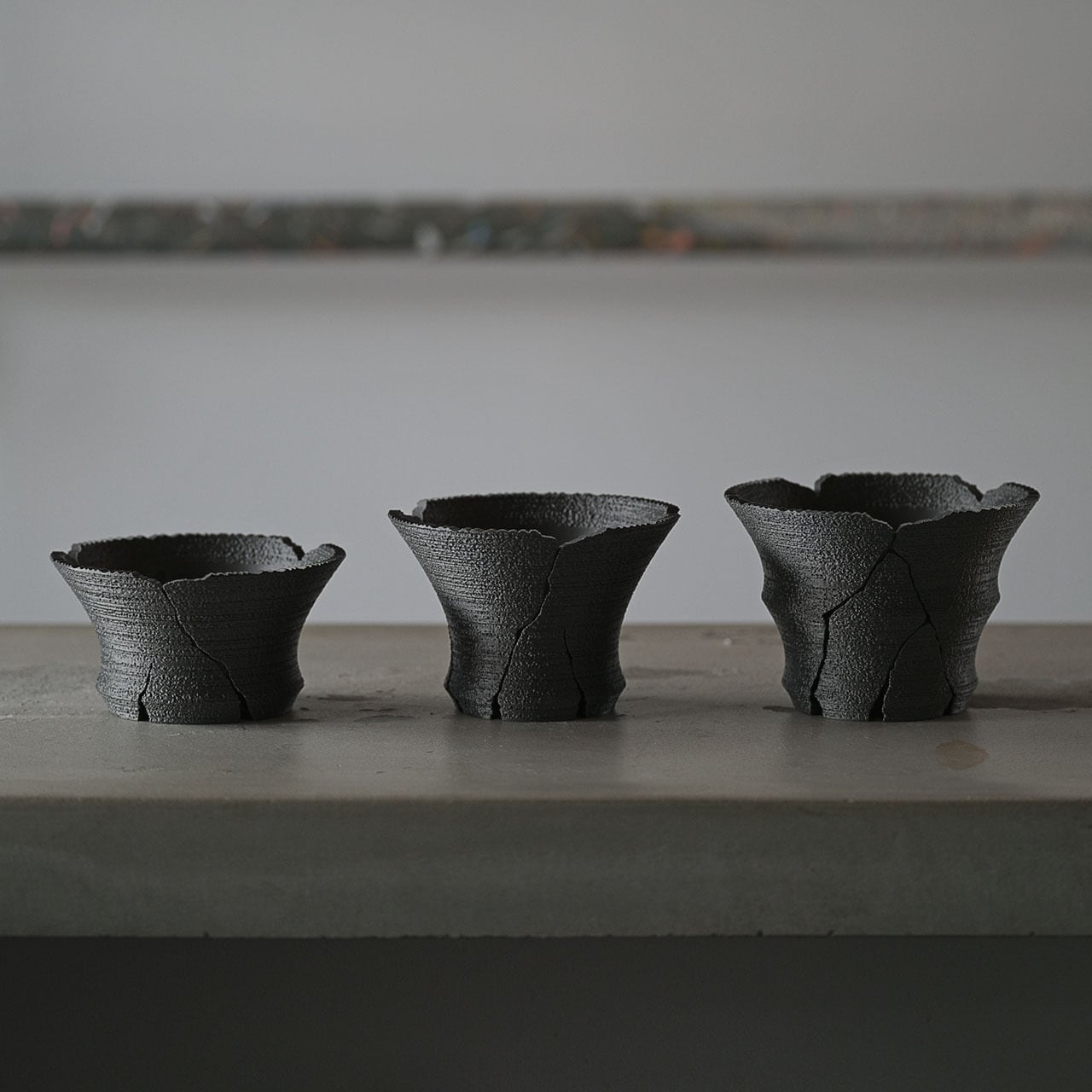 クラックスリット鉢 G 大鉢 (15cm) | Green Mountain Store