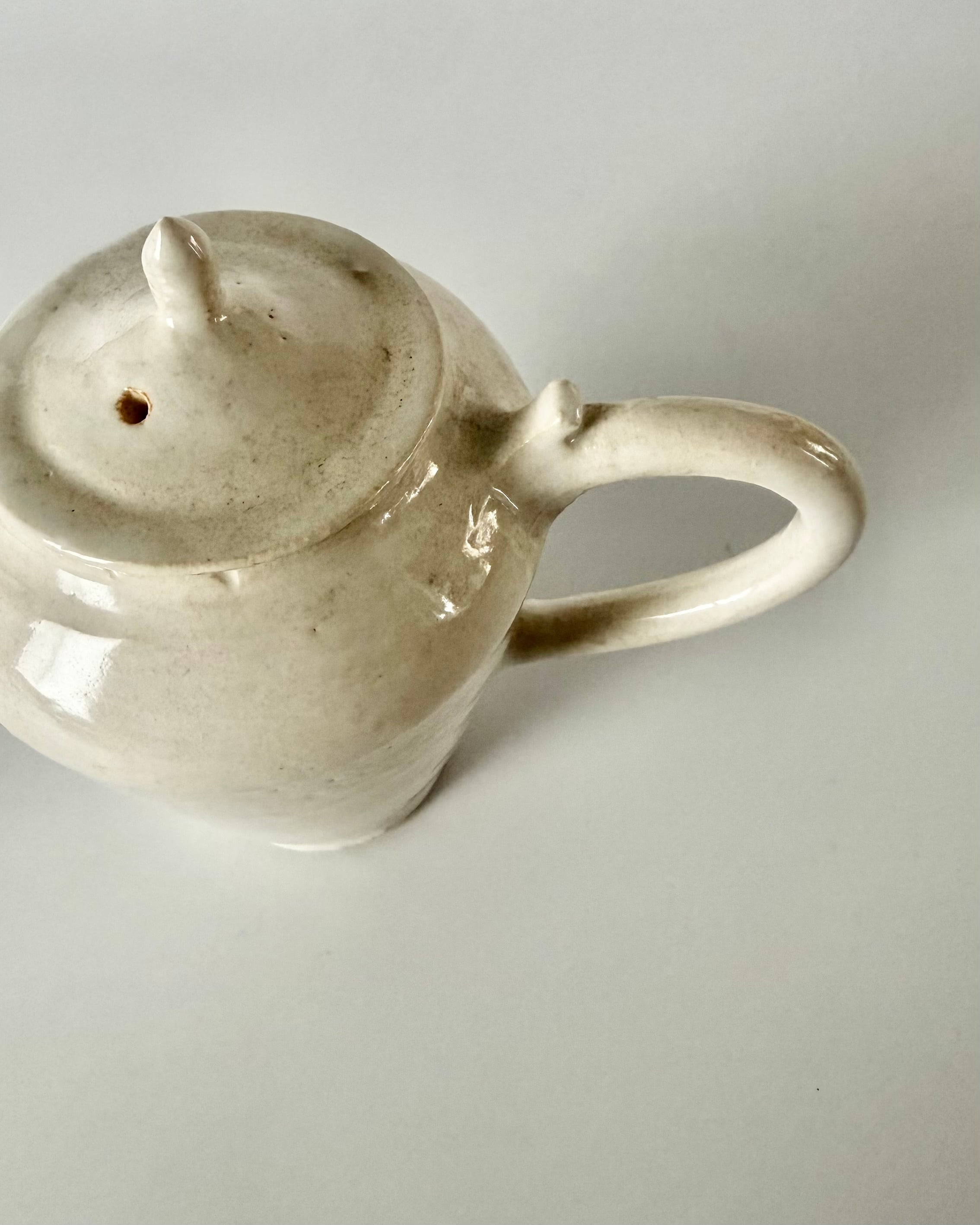 櫻井美奈子 白光沢／直火可・耐熱 Pot | then