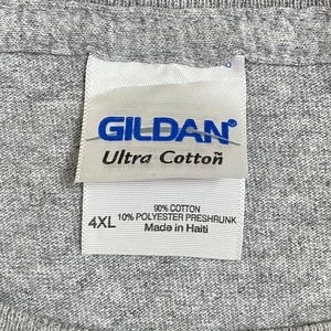 【GILDAN】4XL ビッグシルエット 企業系 店舗 ショップ ロゴ 車 イラスト Tシャツ プリント バックプリント Louisiana mopar magic 袖ロゴ 半袖 夏物 us古着