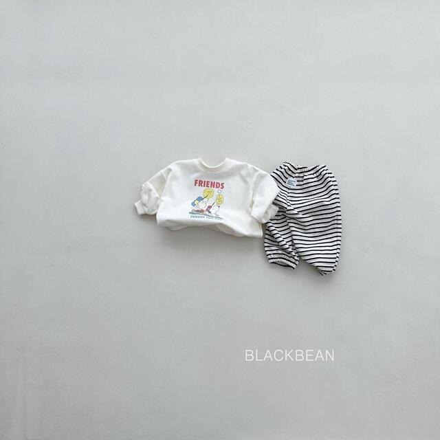 [即納L]≪black bean≫Funny mtm ivory (kids)