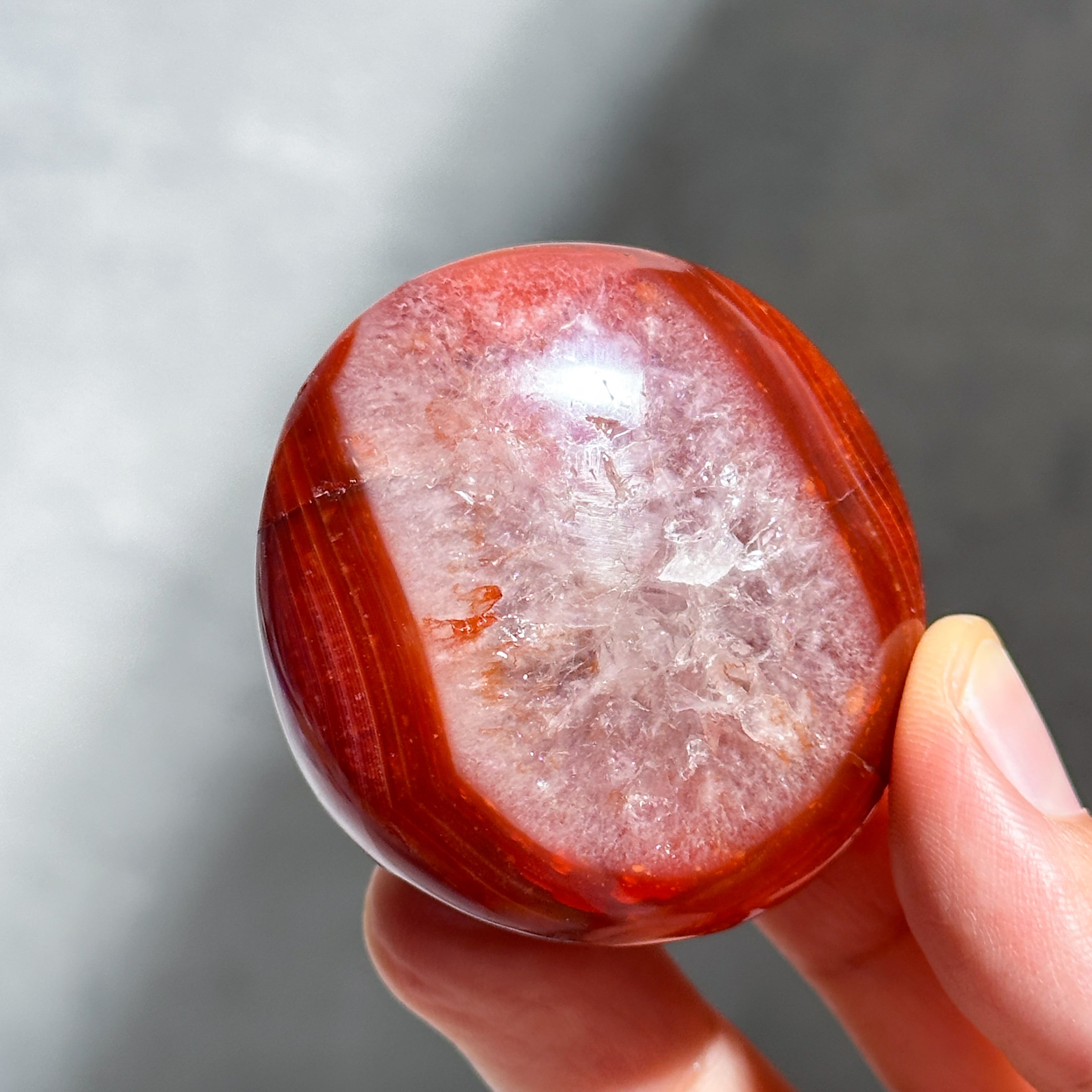 カーネリアン パーム 01♢ Carnelian ♢天然石・鉱物・パワーストーン