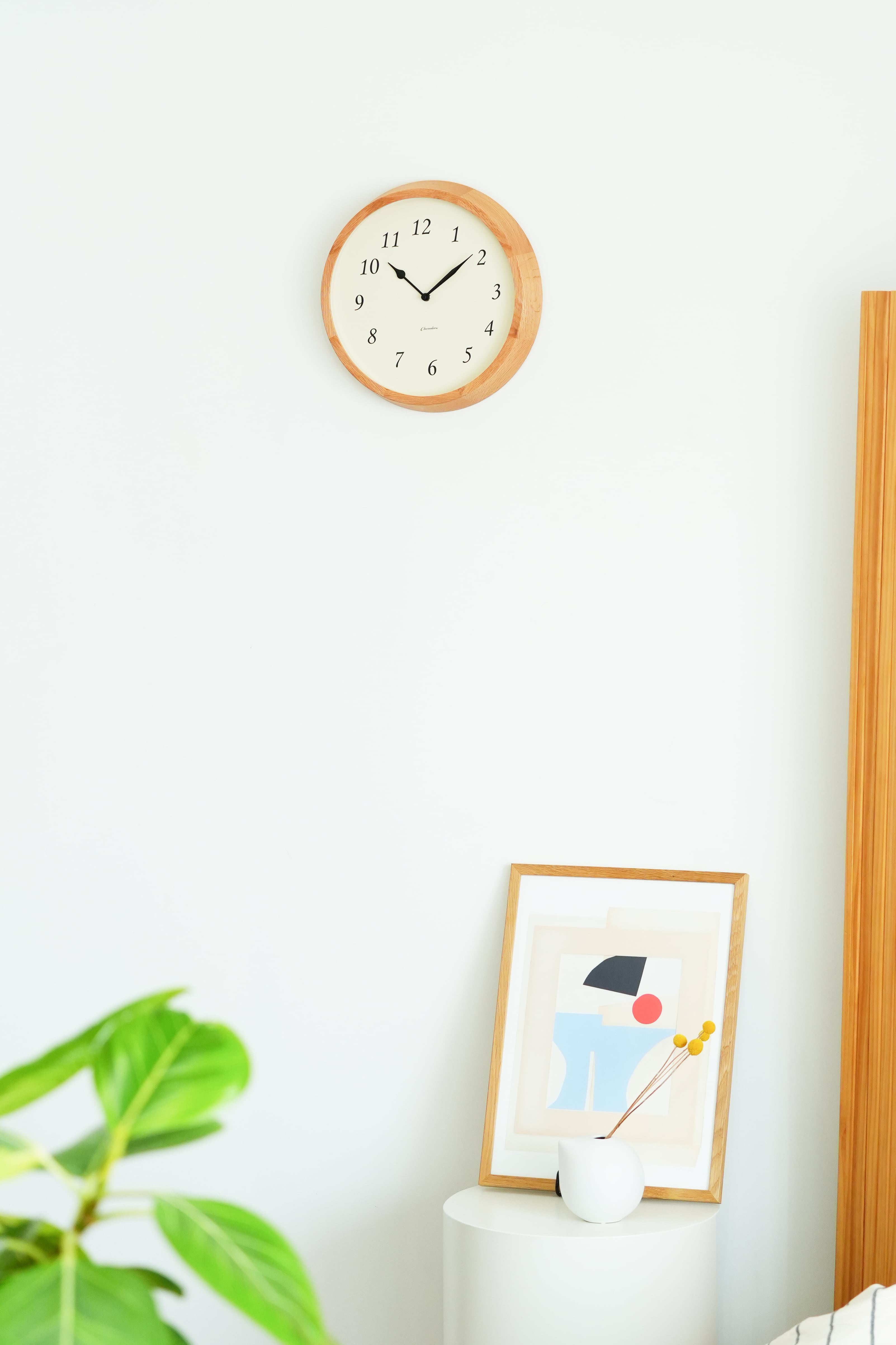 NEW】電波時計 Clair CLOCK OAK | シャンブル【CHAMBRE】byインターゼロ