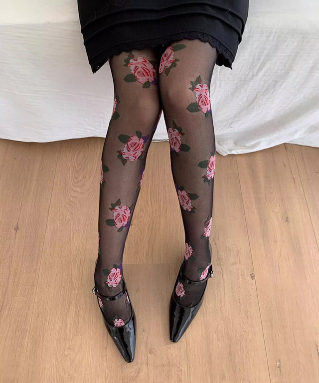 ローズシアーストッキング R0077