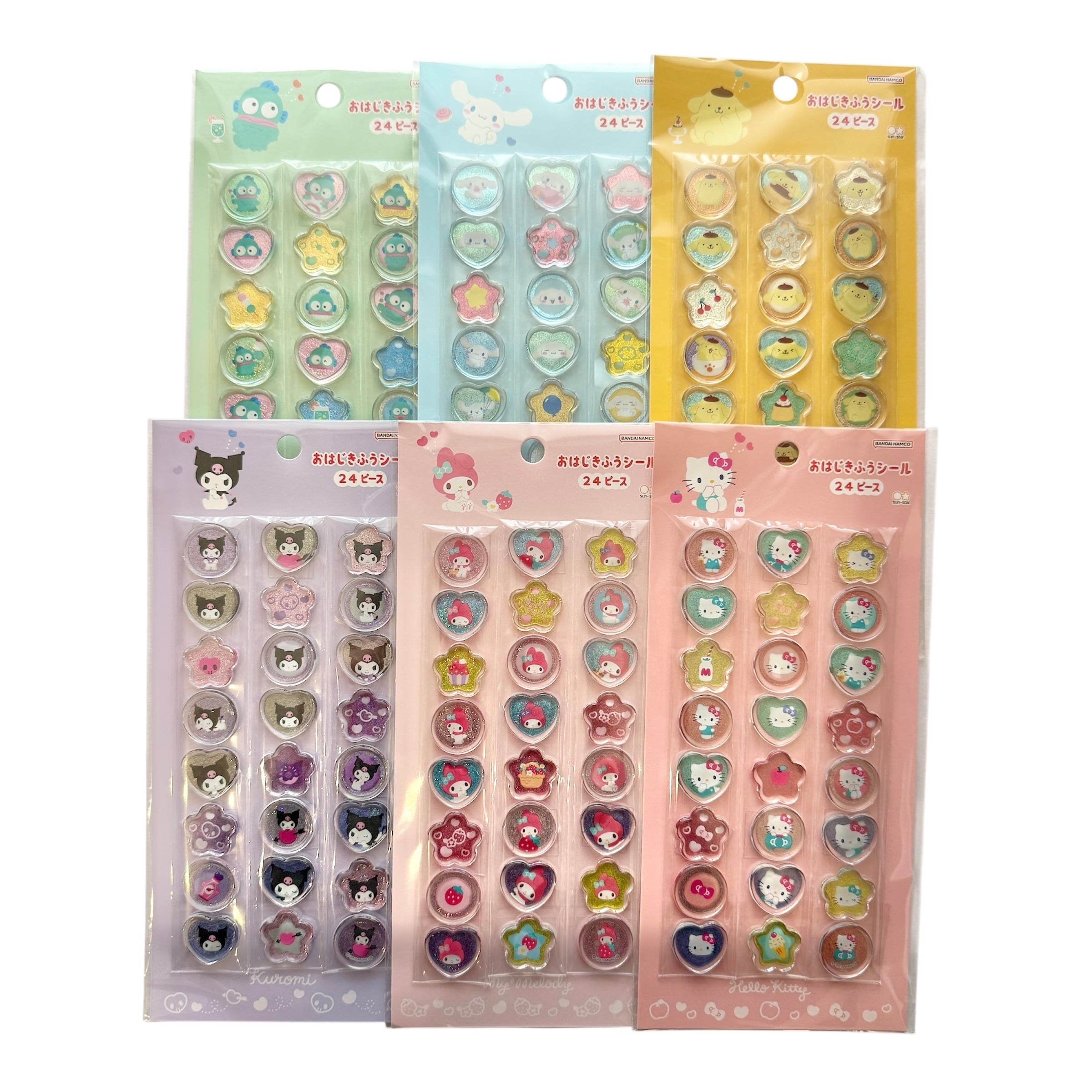 再入荷】コットンパフィーシール / サンリオキャラクターズ | Jewelie