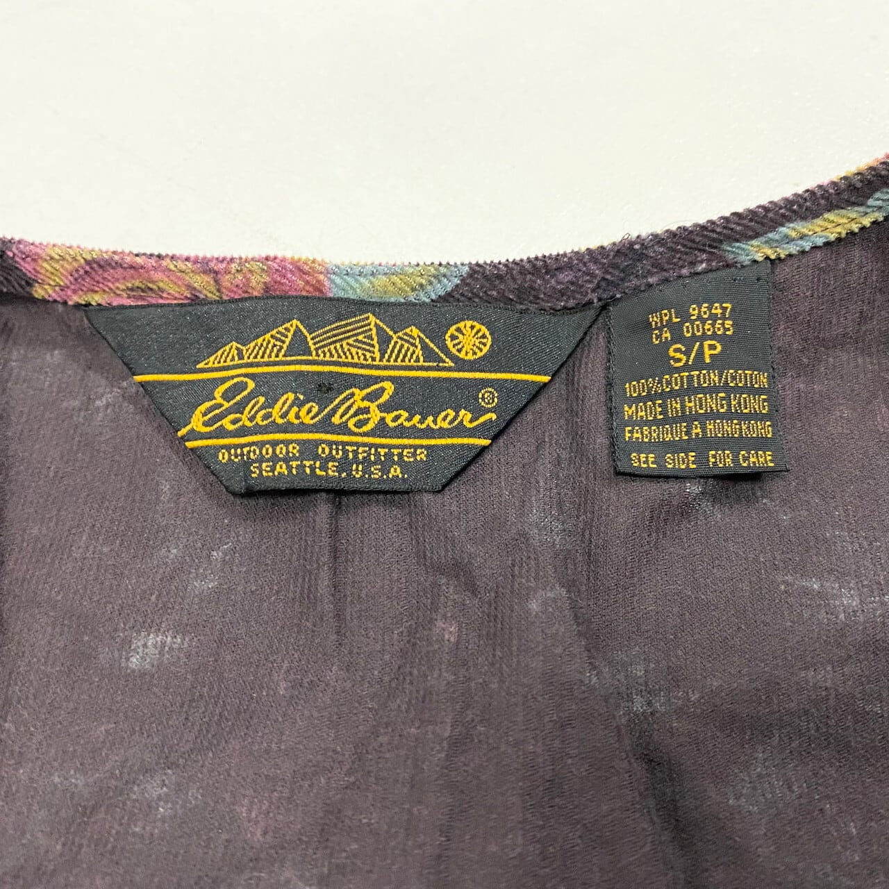 Eddie Bauer 80s ヴィンテージ コーデュロイ ロングワンピース M