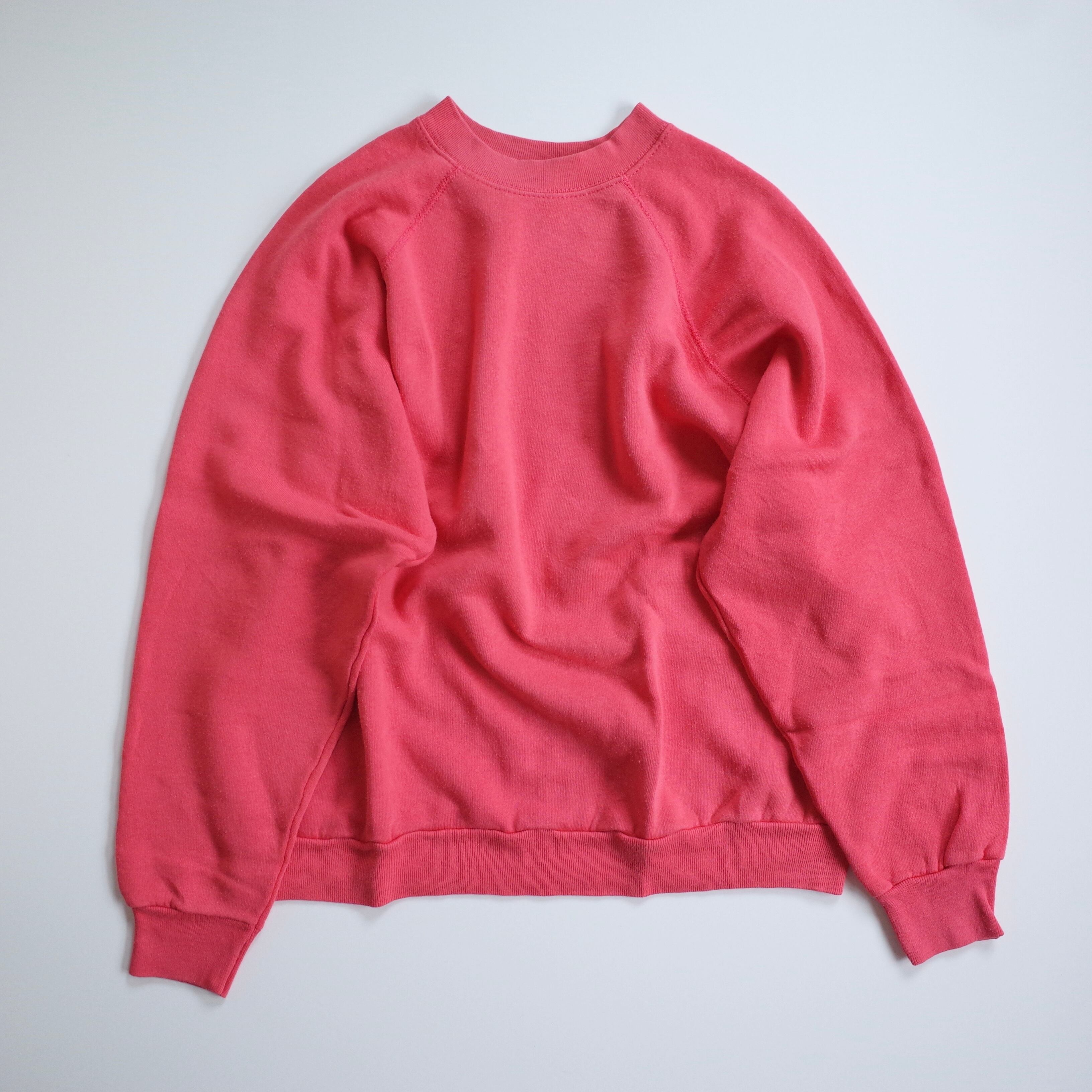 80s plain sweat "pink"