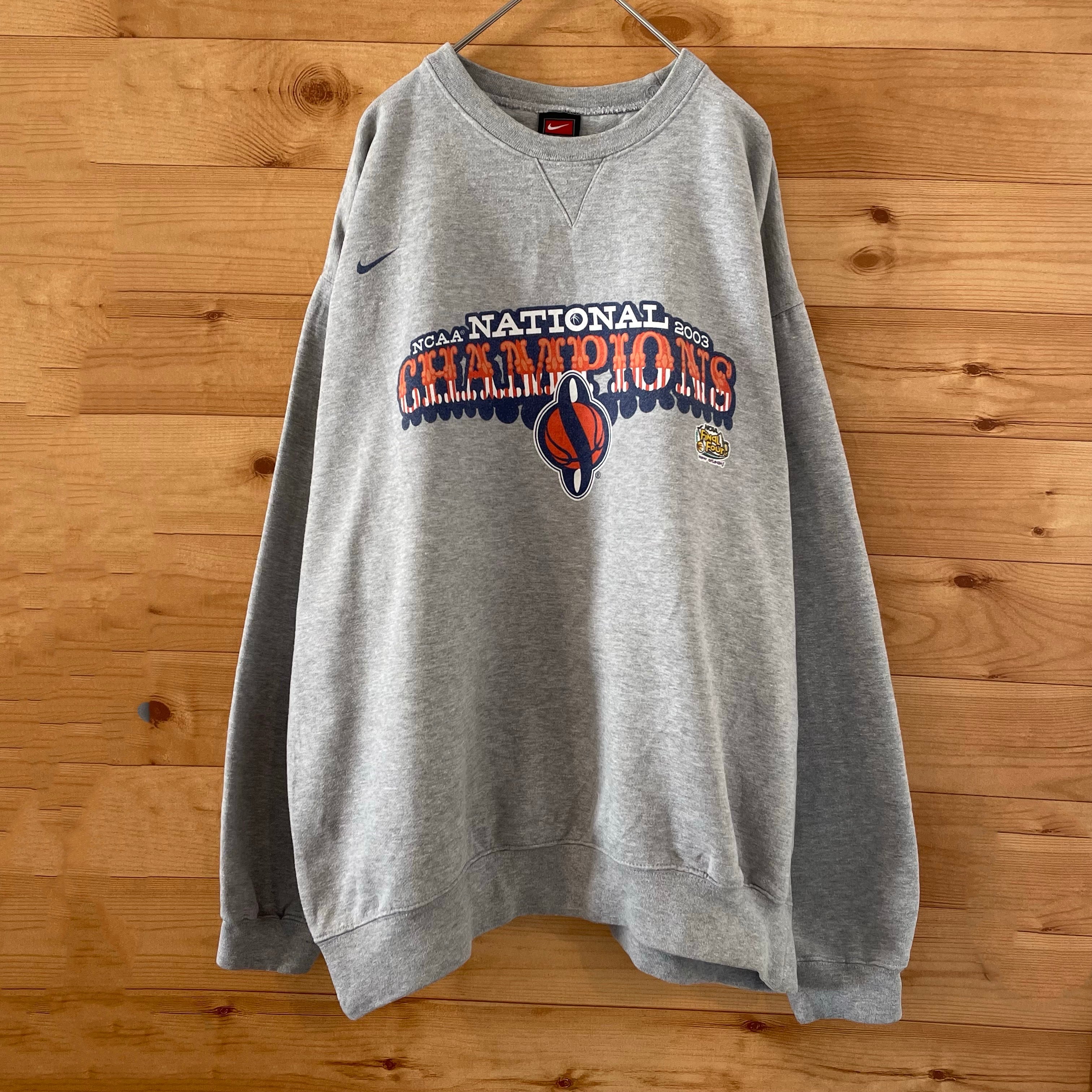 NIKE 】NCAA final four champion バスケットボール スウェット