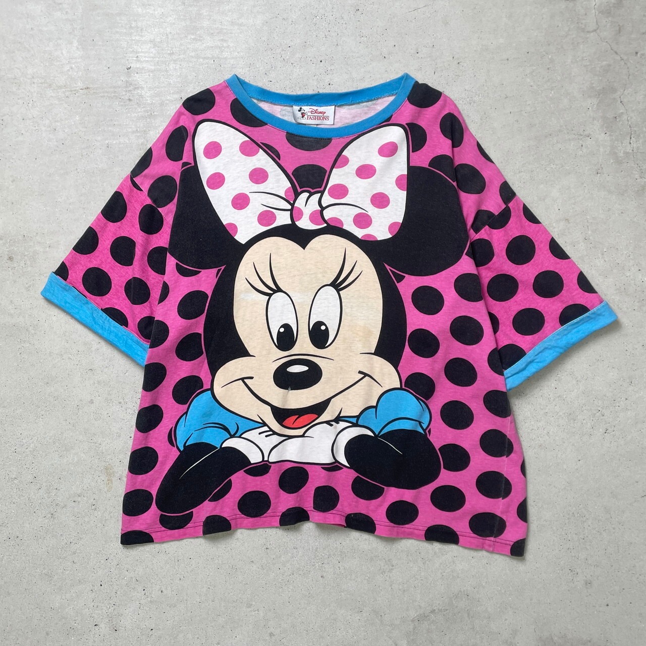 90年代 USA製 Disney FASHIONS ディズニー ミニーマウス キャラクター 