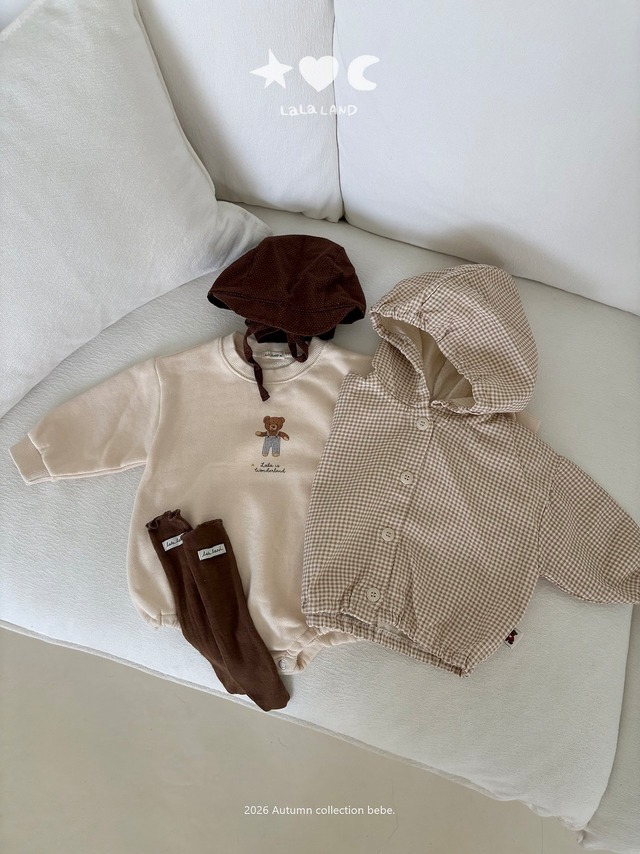 《予約》送料無料【lalaland】bebe ) Bear Suit