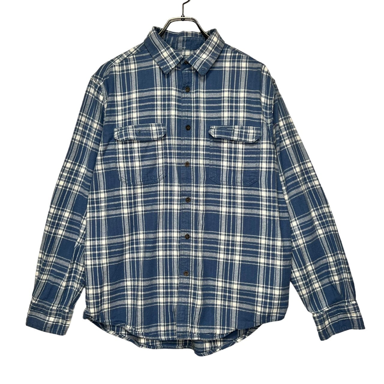 GEORGE 長袖ネルシャツ L チェック柄 | 古着屋OLDGREEN GEORGE 長袖ネルシャツ L チェック柄 | 古着屋OLDGREEN