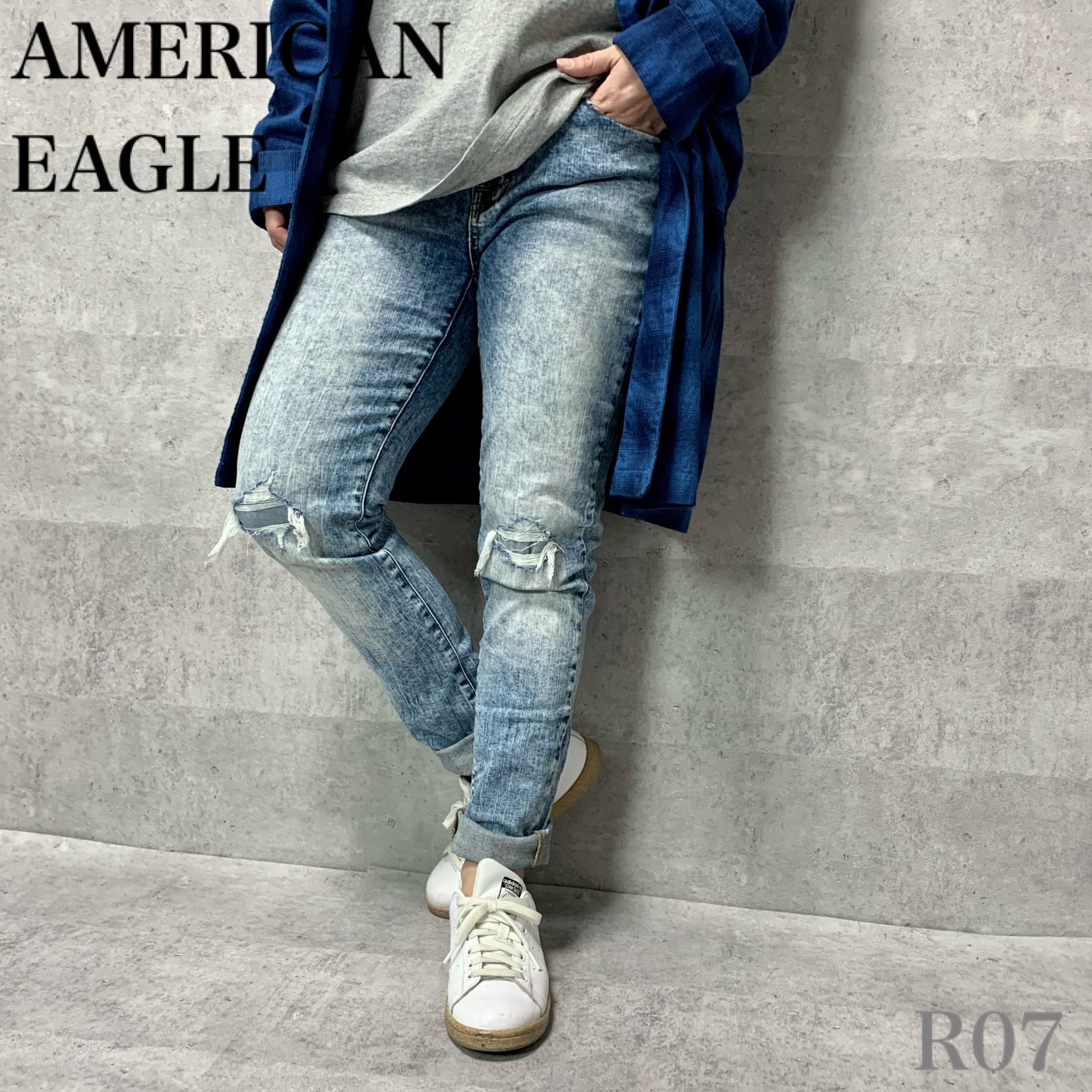 【AMERICAN EAGLE】アメリカンイーグル スーパースキニーデニム