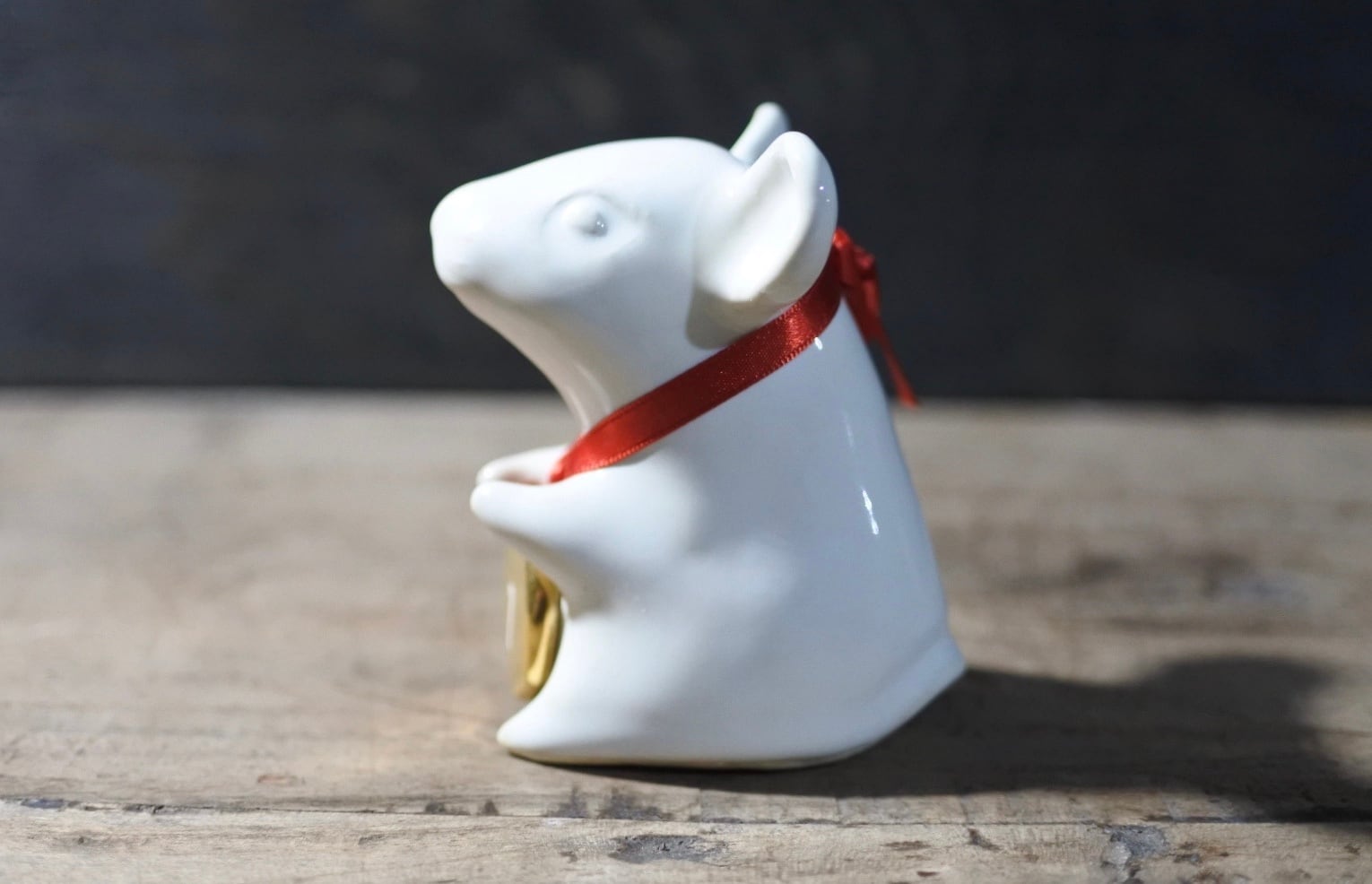 三木陽子 令和2年干支 子 「ねずみと金メダル」 陶芸 陶磁器 現代美術