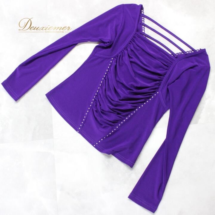 社交ダンス 衣装 スタンダード トップス レッスンウェア レディース