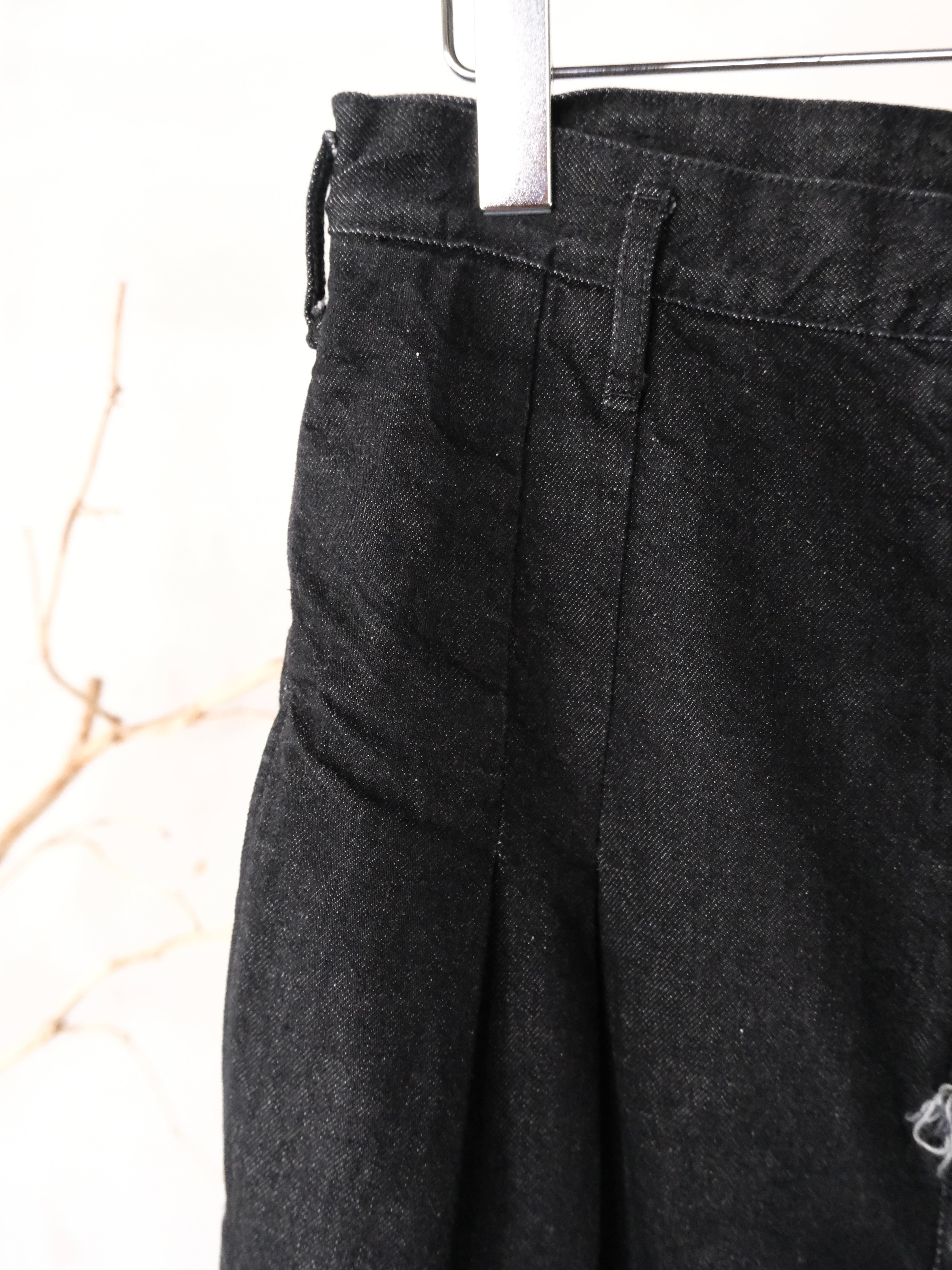SOSHIOTSUKI】 HI WAIST BAGGY DENIM PANTS | THE OUR