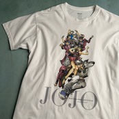 ジョジョの奇妙な冒険　アニメTシャツ　白