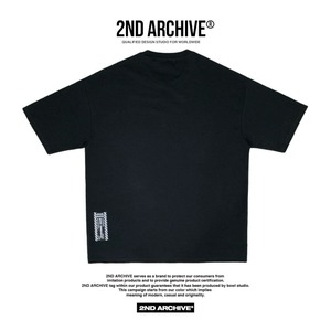 2ND006 2NDARCHIVE Tシャツ 韓国ファッション オーバーサイズ ユニセックス