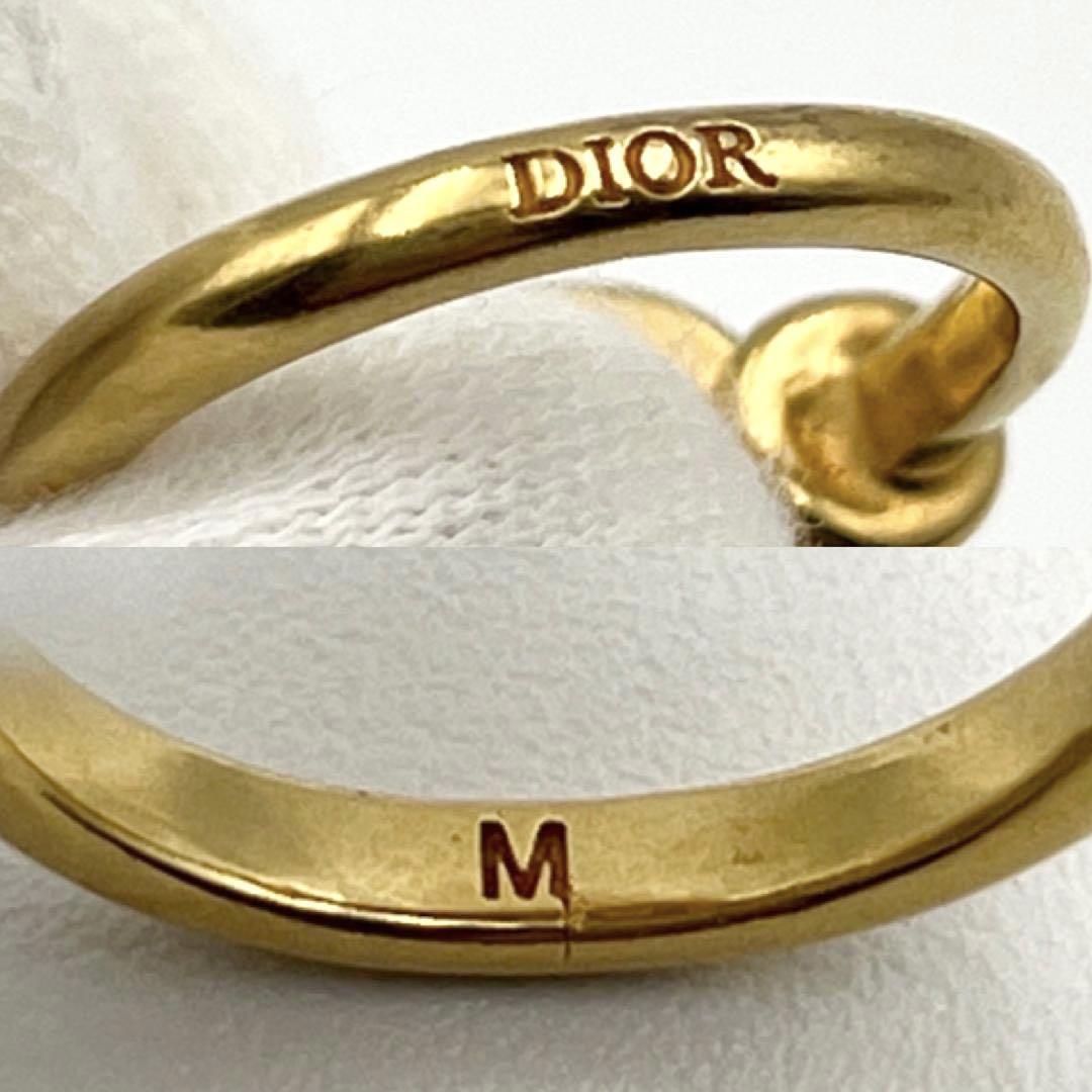 12〜13号】DIOR ディオール レディース 指輪 リング CD NAVY