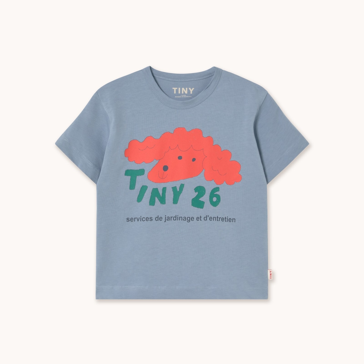 TINYCOTTONS/Red Dog Graphic Tee