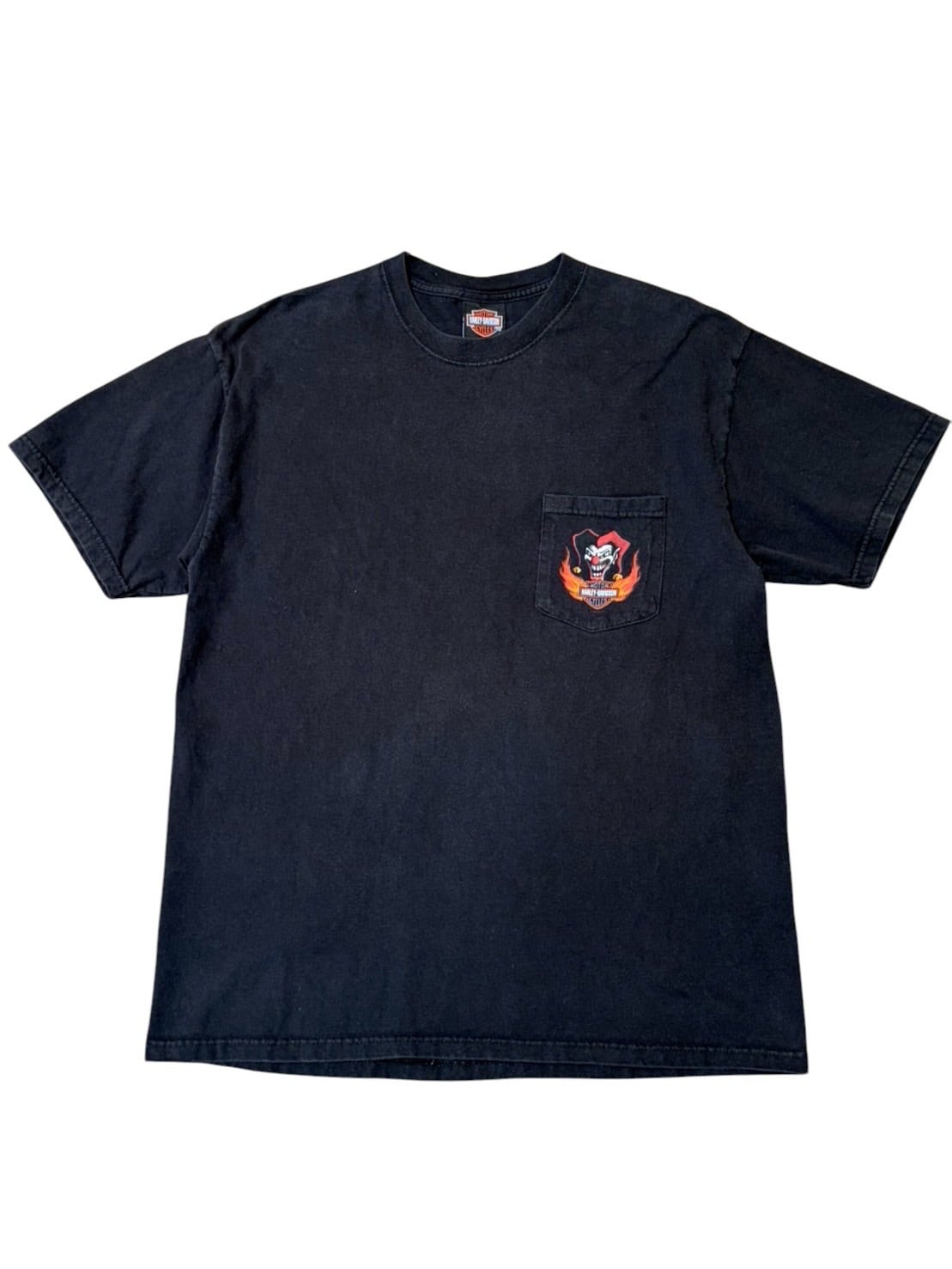 VINTAGE 90S HARLEY DAVIDSON T-SHIRT フレイムパターン M | C H I L L