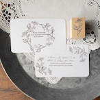 カモミールのワンポイントスタンプ カツミレ A【0199】