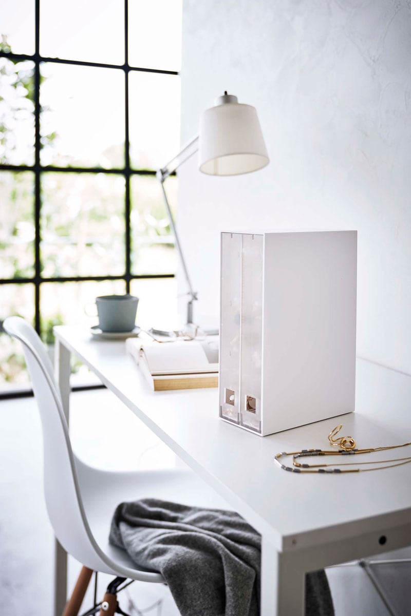 アクセサリー収納 山崎実業 tower タワー ネックレス＆ピアス収納