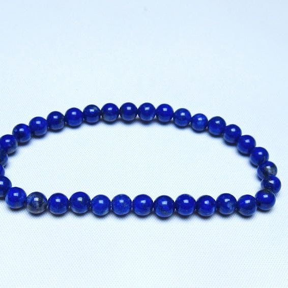 ラピスラズリ ブレスレット 5mm 一点物 メール便可 [M便 1/10] 111-48506