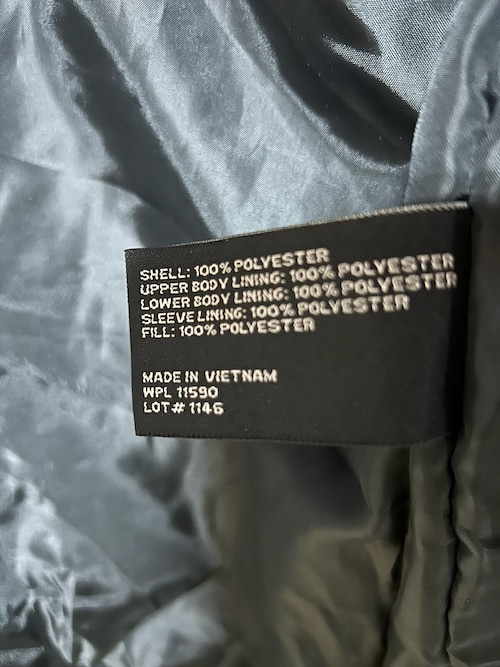 【古着】Weathercast ナイロン中綿ジャケット-6枚目