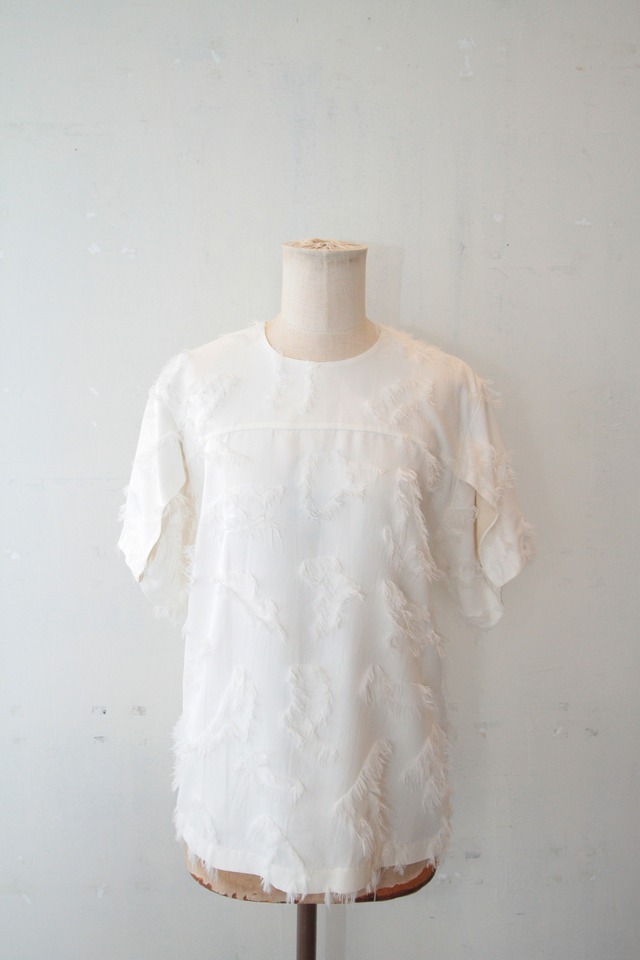 JIL SANDER damage processing cut and sew